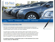 Tablet Screenshot of eehall.com
